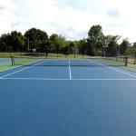 Installation terrain de pickleball