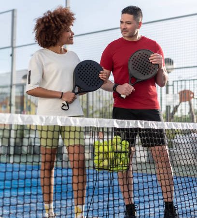 construction terrain de pickleball